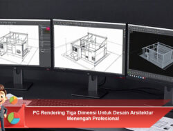 PC Rendering Tiga Dimensi Untuk Desain Arsitektur Menengah Profesional