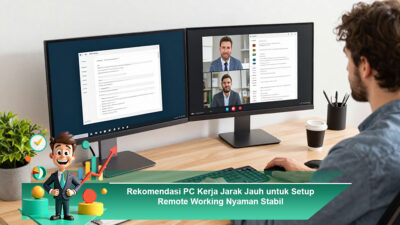 Rekomendasi PC Kerja Jarak Jauh untuk Setup Remote Working Nyaman Stabil