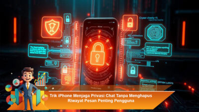 Trik iPhone Menjaga Privasi Chat Tanpa Menghapus Riwayat Pesan Penting Pengguna