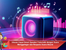 Ulasan Cepat Smart Speaker Futuristik dengan Suara Menggelegar dan Respons Suara Akurat