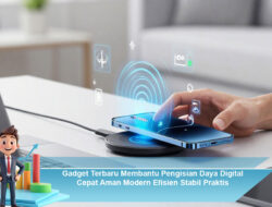 Gadget Terbaru Membantu Pengisian Daya Digital Cepat Aman Modern Efisien Stabil Praktis